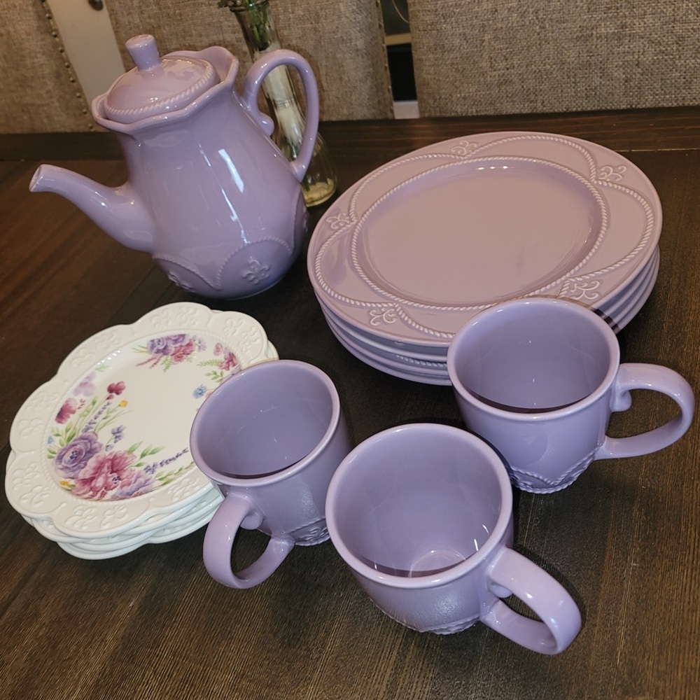 Princess House purple set